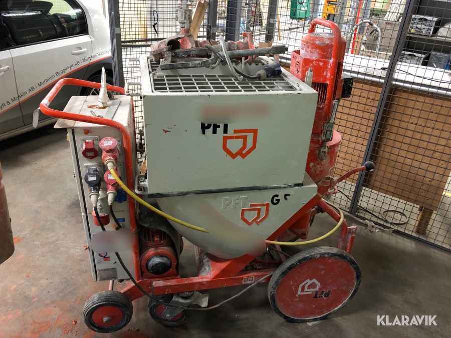 Gipsputs spruta PFT Caddy G5 super