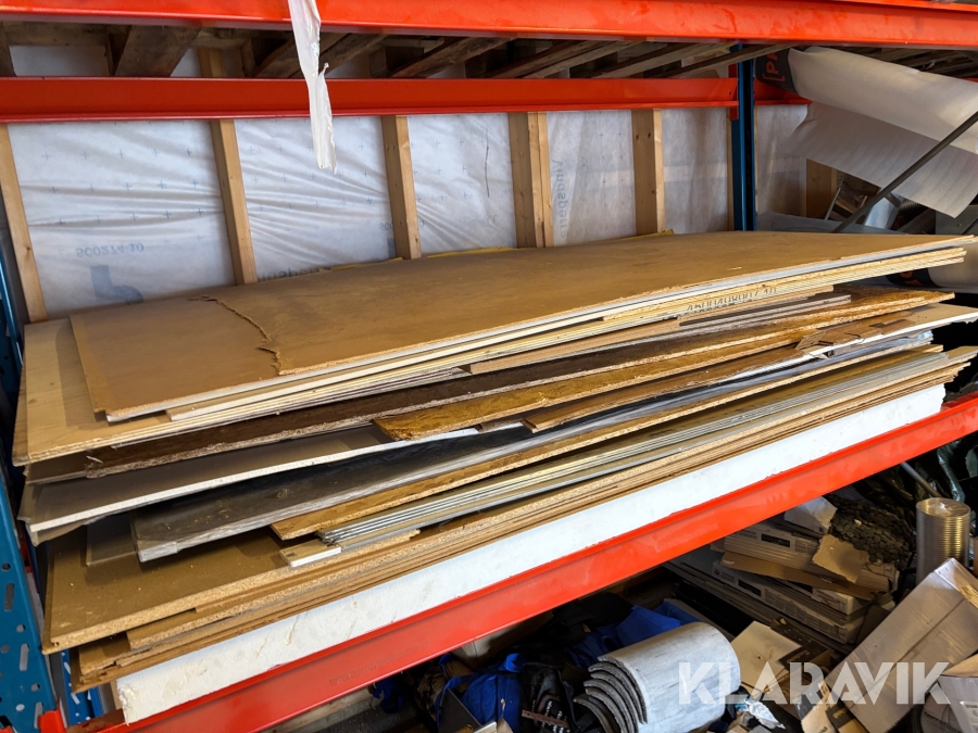 Parti med skivmaterial