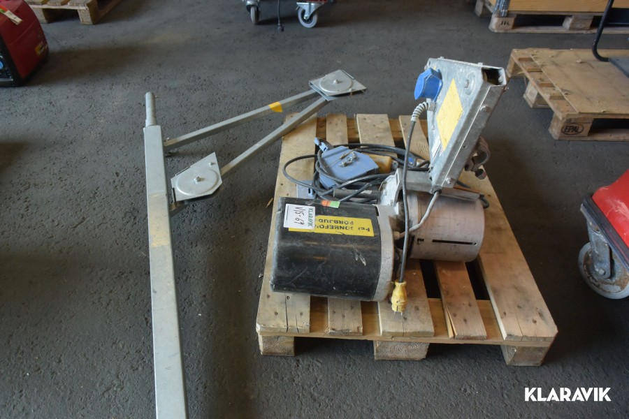 Ställningsspel Geda Maxi 150S eldrivet