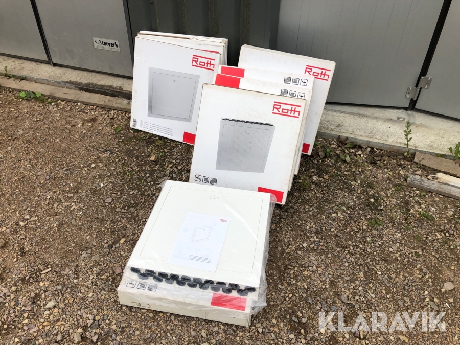 Fördelarskåp Roth inklusive ram och dörr 5 st