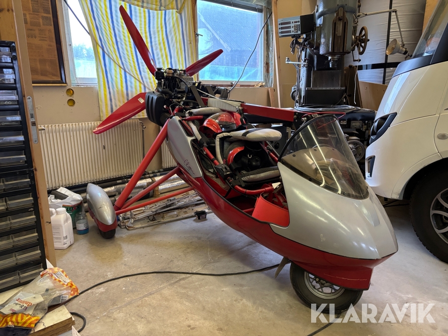 Trike Air Creaton Clipper Gte / Twin Ultralätt Med gps och transponder