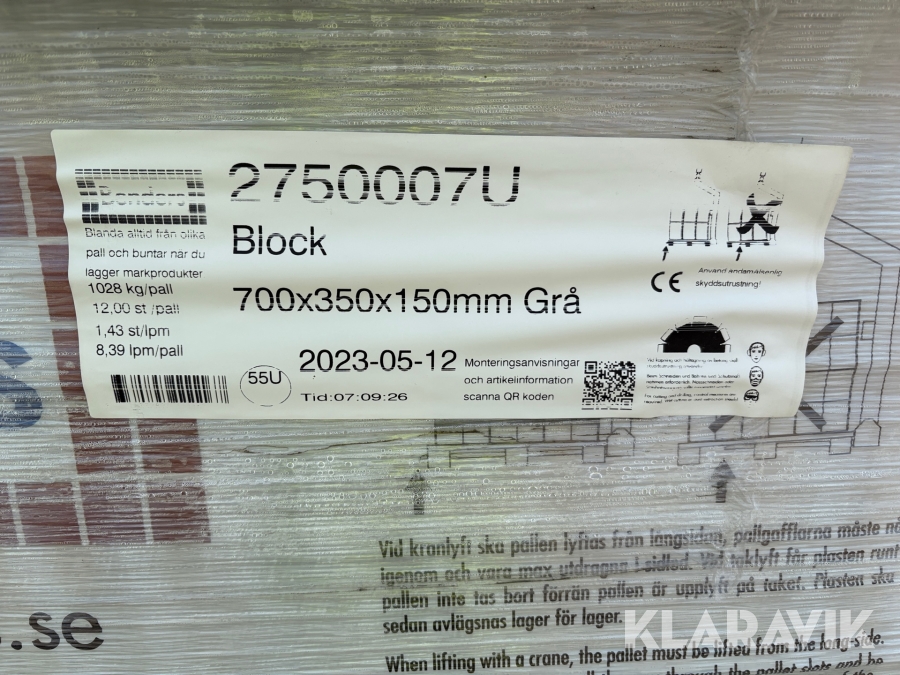 Trappblock Benders Block 10 pall