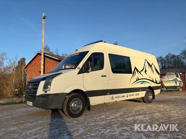 Skåpbil Volkswagen Crafter 2,5 TDi med bodel