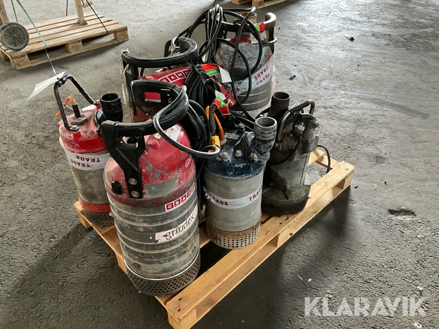 Dränkbara pumpar 7st