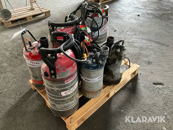 Dränkbara pumpar 7st
