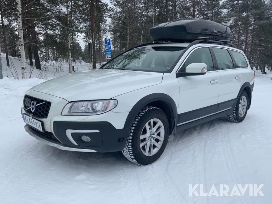 Volvo XC70 med takbox