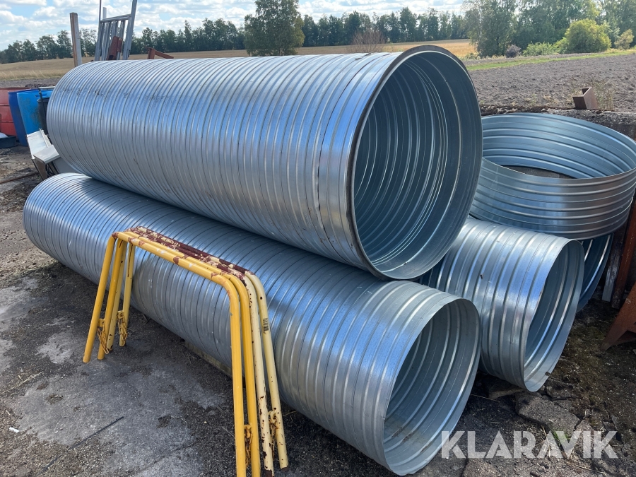 Diverse ventilationsrör 4st