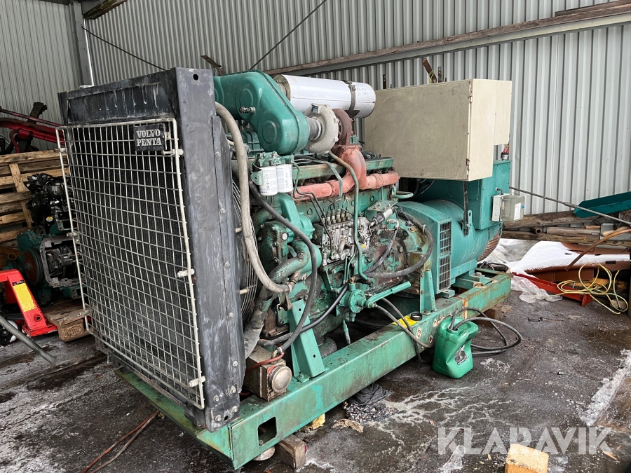 Elverk Volvo penta 275 kVA