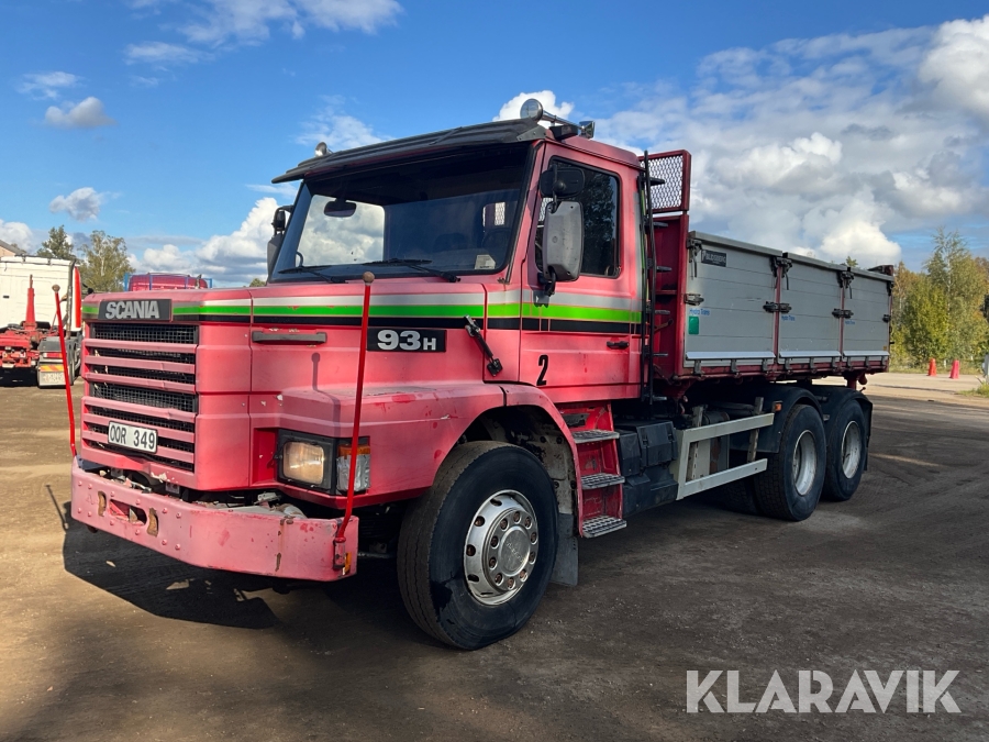 Lastbil Scania T93H 6x2 tippbil