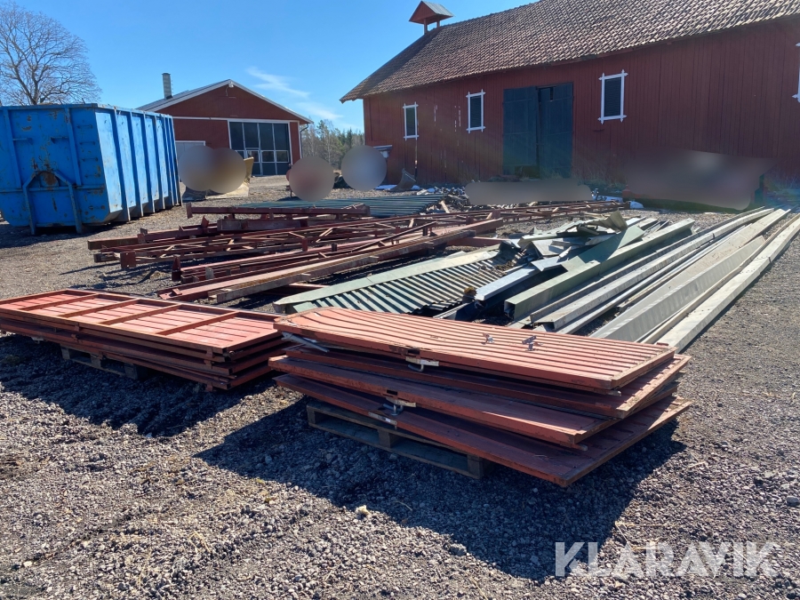 Stålstomme 12 x 12 m