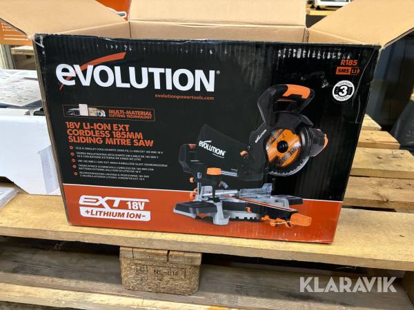 Kap- och gersåg Evolution R185SMS-LI