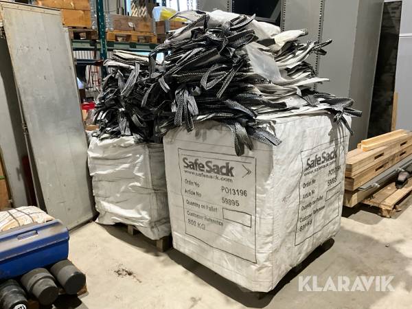 Grussäckar Safesack 1m3 /800kg ca 1000st