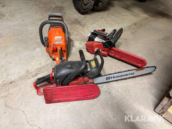 Motorsågar 3st