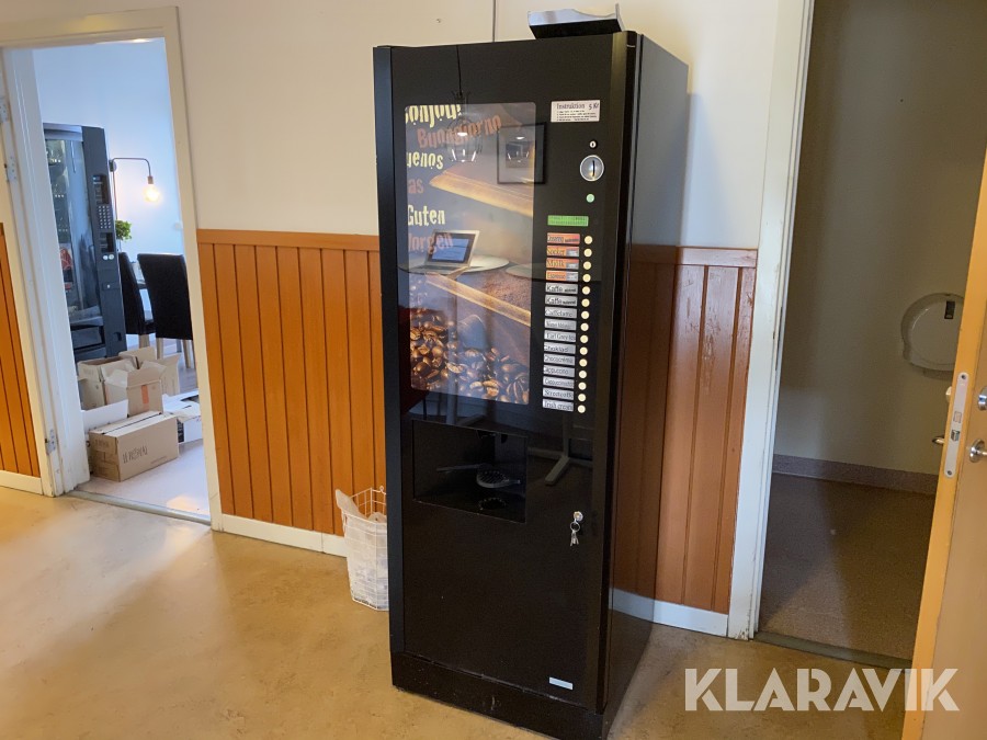 Kaffe och varuautomat