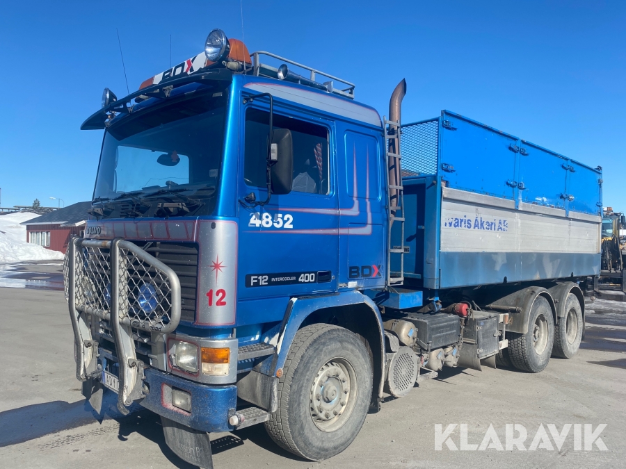 Lastbil med tippflak Volvo F12 Intercooler