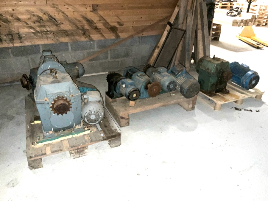 Motorer och snäckväxlar