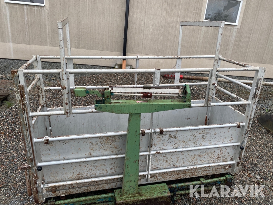 Kreaturvåg Jönköpings Vågfabrik Granado 950 kg