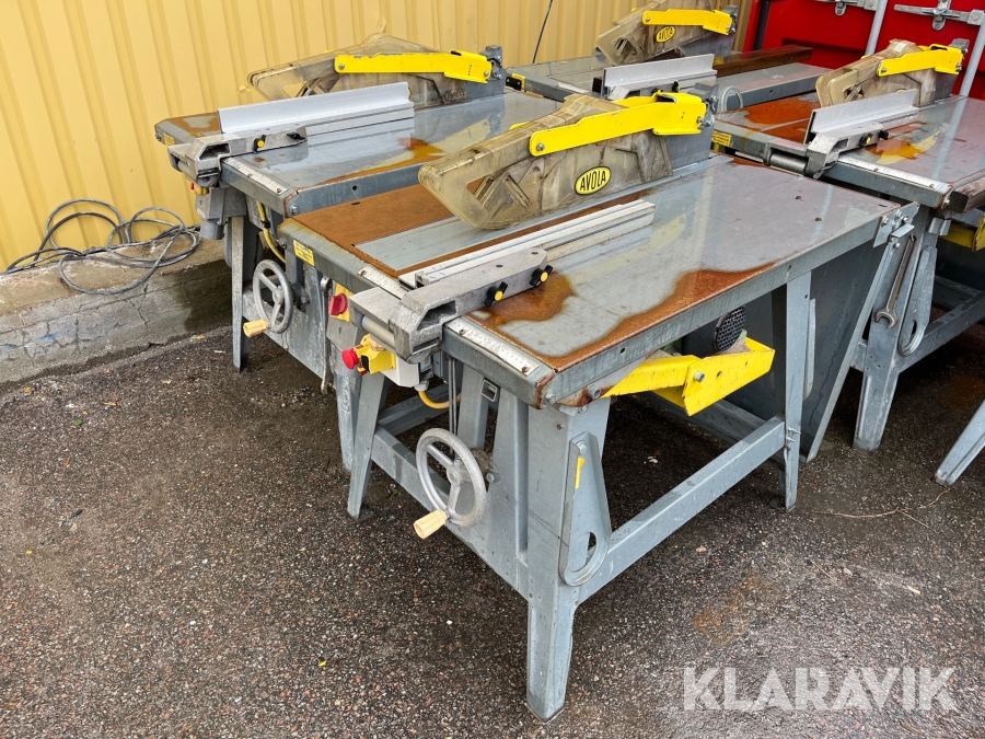 Byggsågar Avola ZBV 450-10 och ZBV 500-10  2st