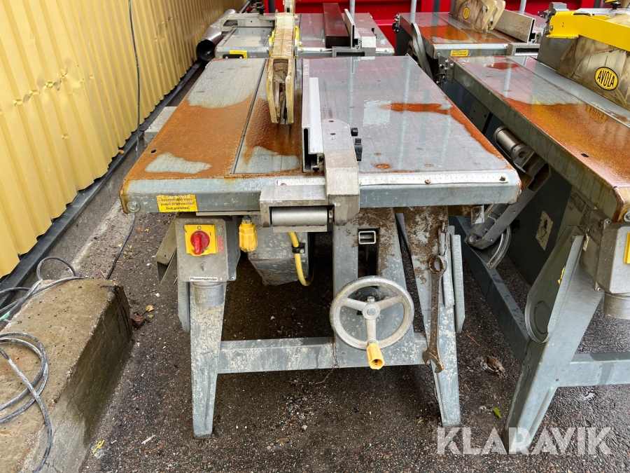 Byggsågar Avola ZBV 45010 och ZBV 50010, Stockholm, Klarav