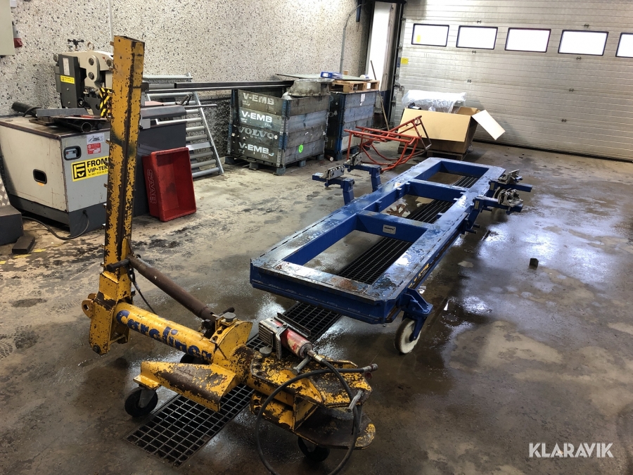 Riktbänk för personbil Car-o-liner