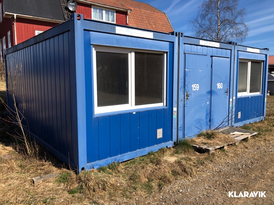 Containerbostäder A1 Container 2 lägenheter