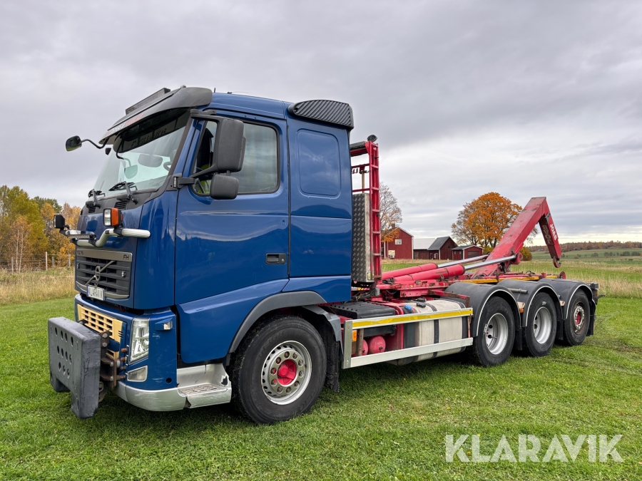 Lastväxlare Tridem Volvo FH 12.8 510 hk Plogutrustad