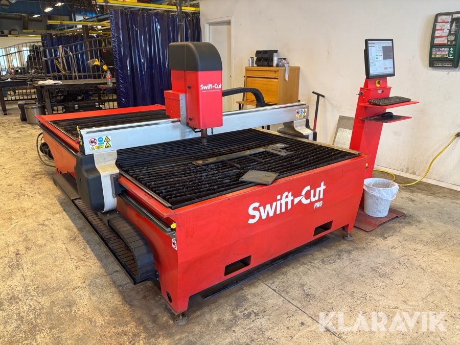 CNC- Plasmaskärare SwiftCut PRO 3000 med plasmaskärbord