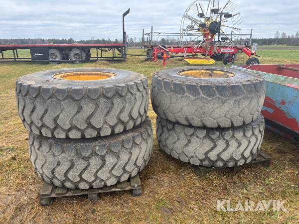Entreprenaddäck 20.5R25  passar L70