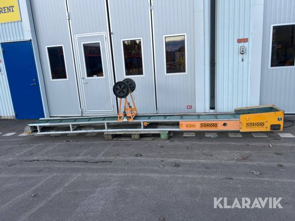 Bandtransportör SoRoTo 4,5 m