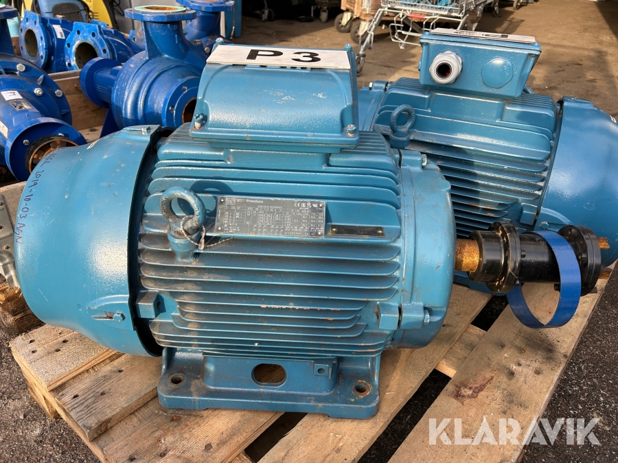 Elmotor med vattenpump Weg W22 premium