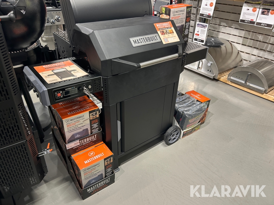 Digital kolgrill och rökare Masterbuilt AutoIgnite 545 med överdrag
