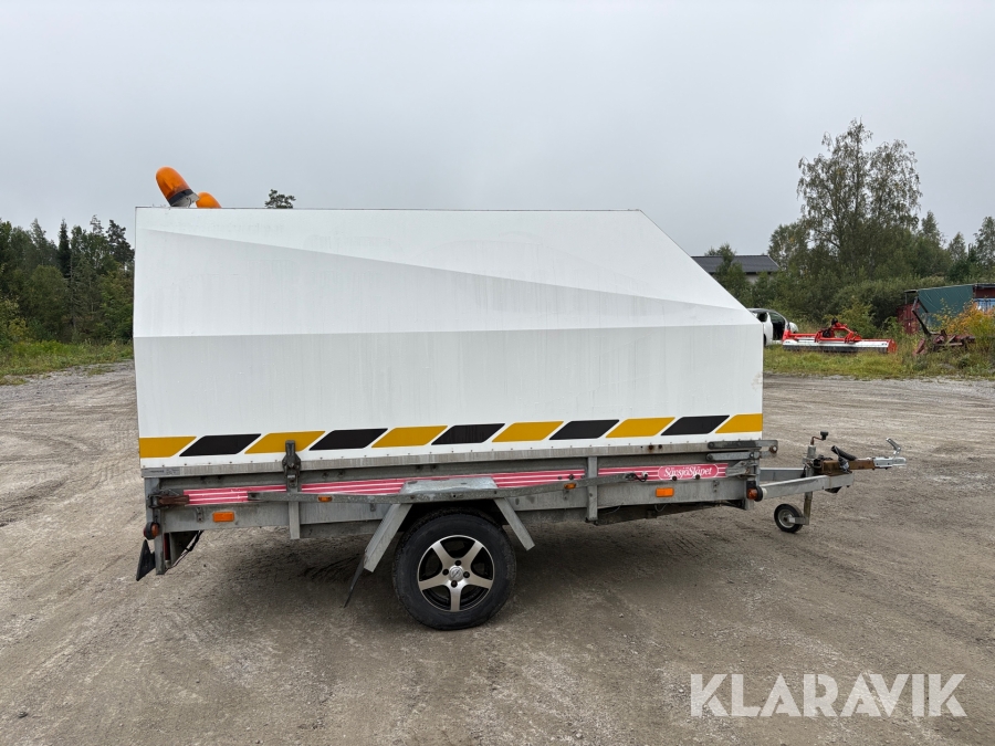 Släp Sävsjösläpet SSEK 7531 med verkstadsutrustning