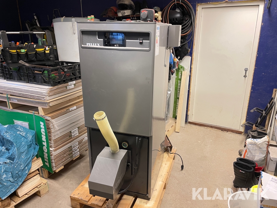 Pelletspanna Nibe Pellux 200 exclusive med tillbehör