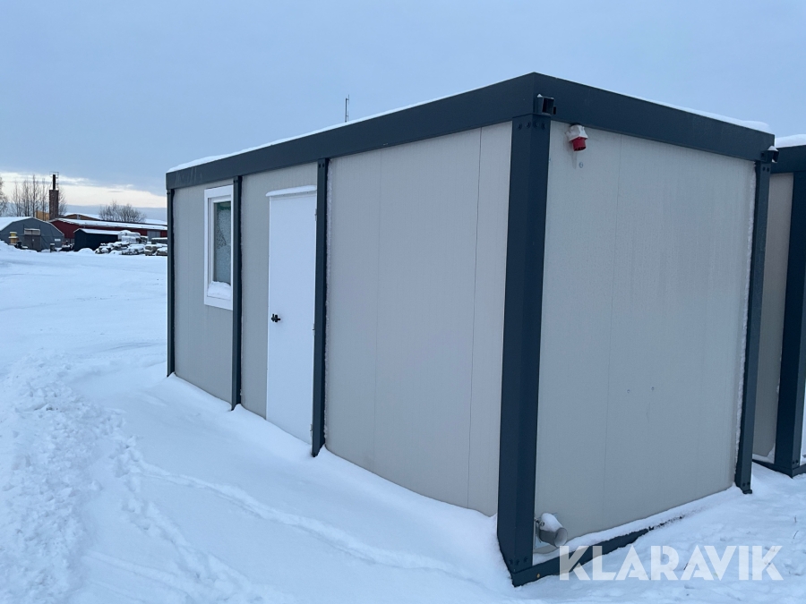 Kontor/bostads container med toalett, Haparanda, Klaravik au