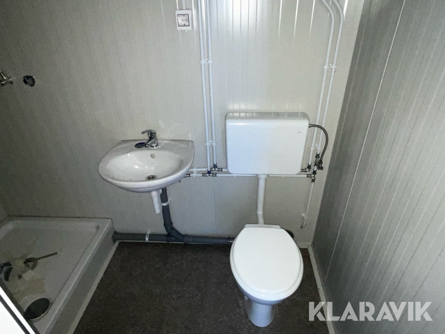 Kontor/bostads container med toalett, Haparanda, Klaravik au