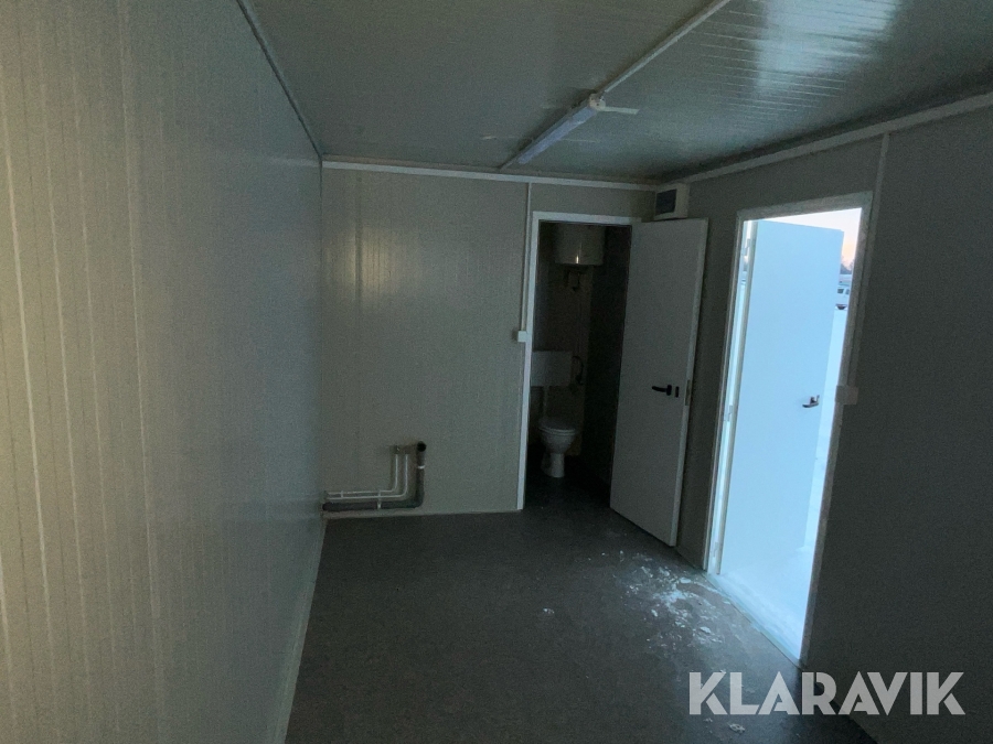Kontor/bostads container med toalett, Haparanda, Klaravik au