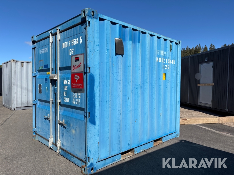 Förrådscontainer 10-fot isolerad