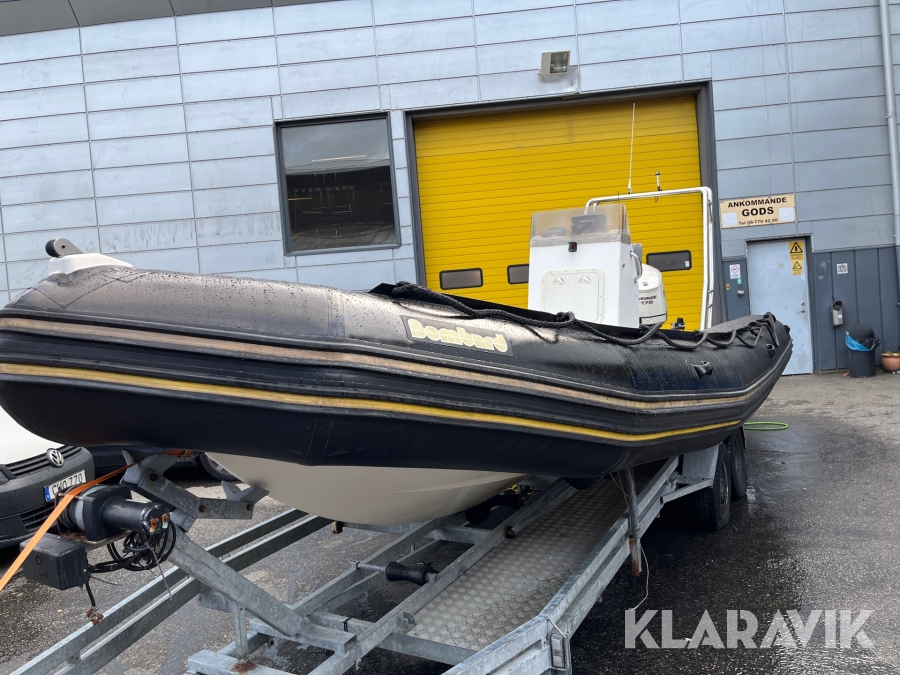 Ribbåt Bombard Explorer 730 DB, Västerås, Klaravik auktioner