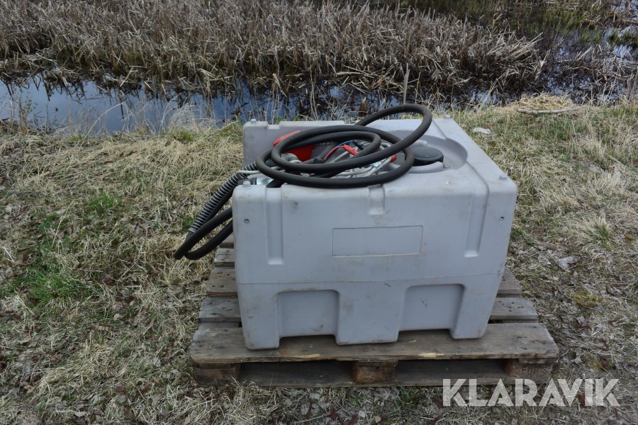 Transportabel diesetank DT-Mobil Easy 200 med pumputrustning