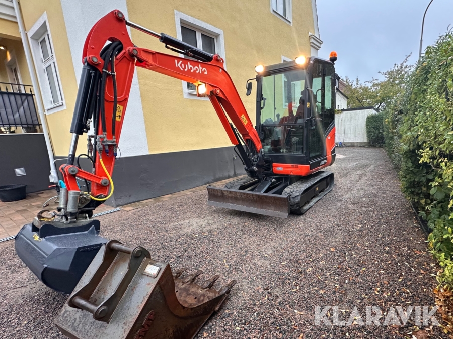 Grävmaskin Kubota KX027-4