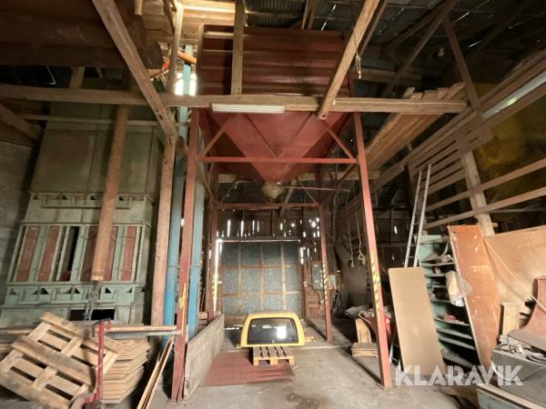 Spannmålssilo / utlastningsficka 20 kubik