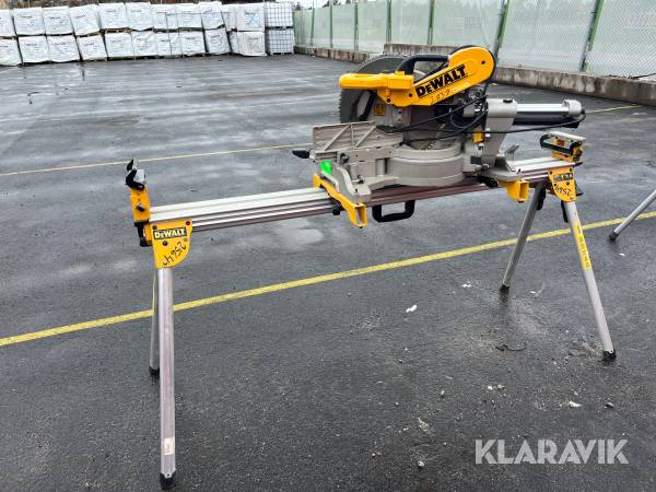 Kap & gersåg Dewalt DWS780 med stativ