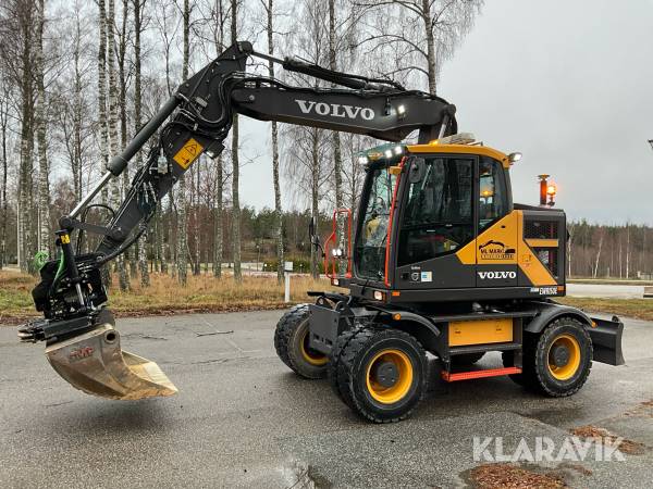 Grävmaskin Volvo EWR150E Gps/tilt/skopa