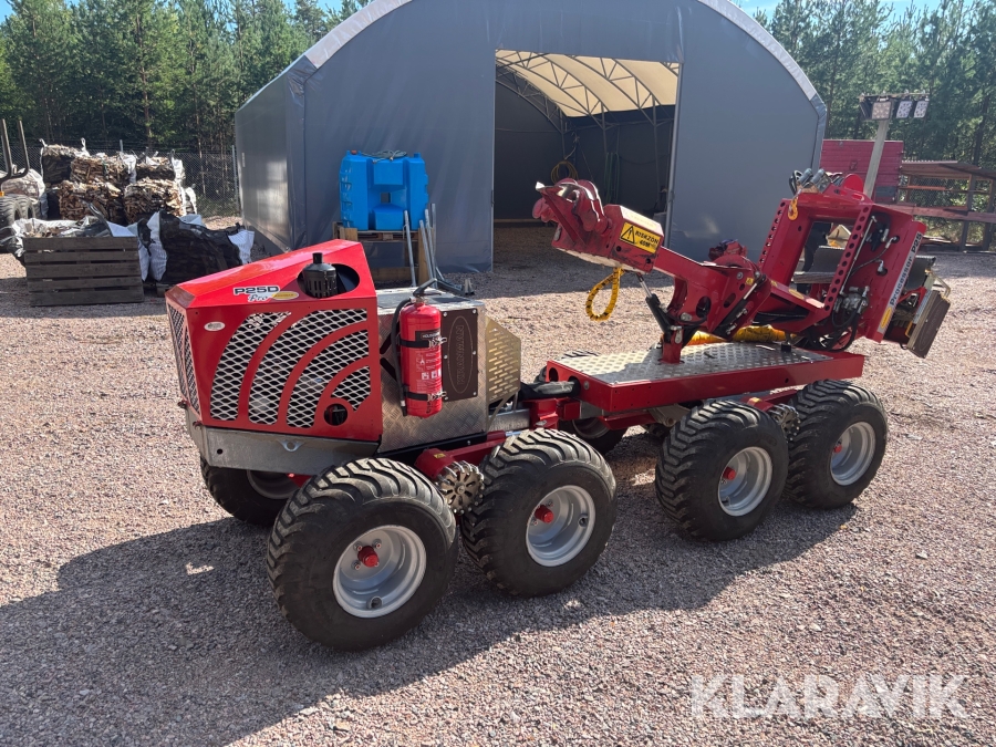 Gallringsprocessor Kranman P25D Pro