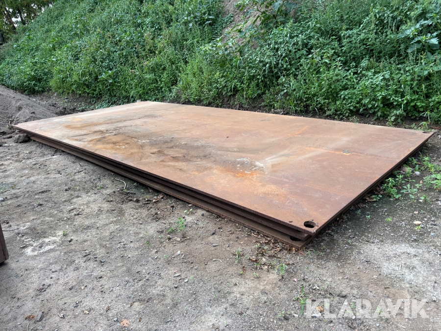 Körplåtar 5700x2700x25 4st