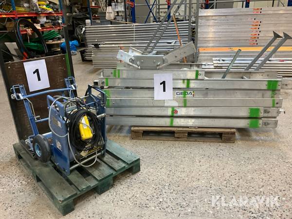 Materialhiss för solceller Geda 200 Standard