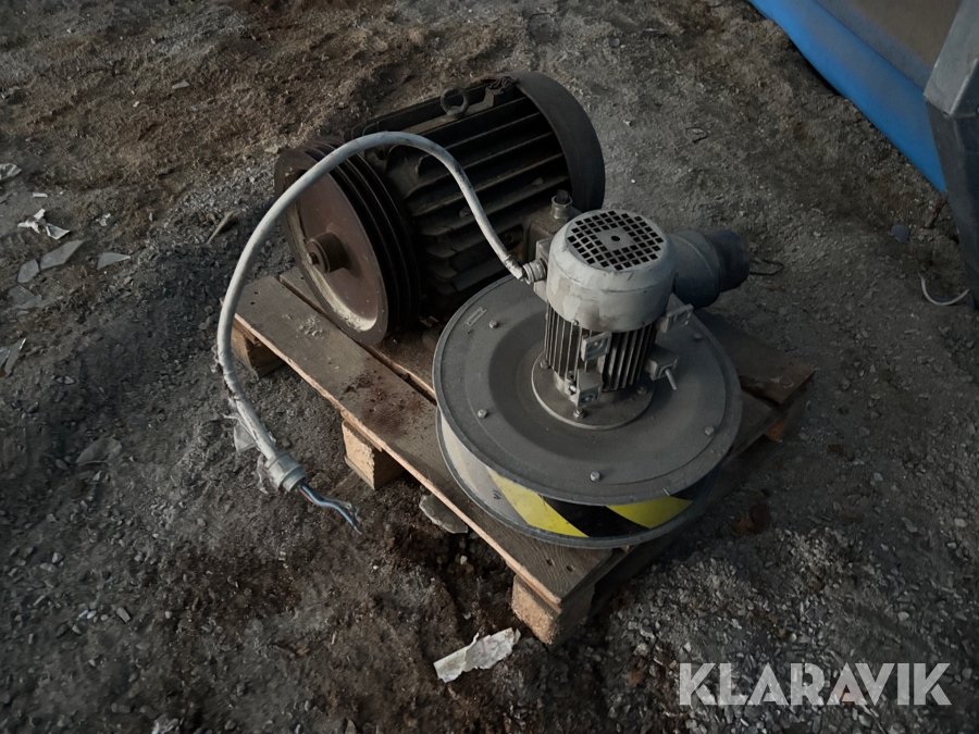 Elmotor / utsugsfläkt