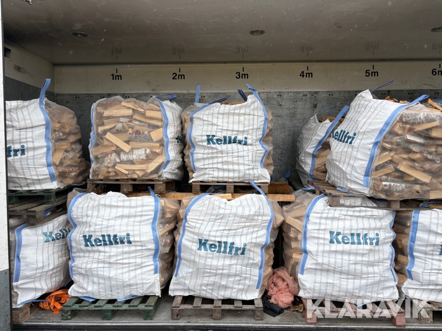 Björkved 13 m3 i storsäck