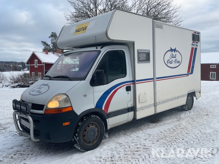 Hästbuss Renault Master dCi 120