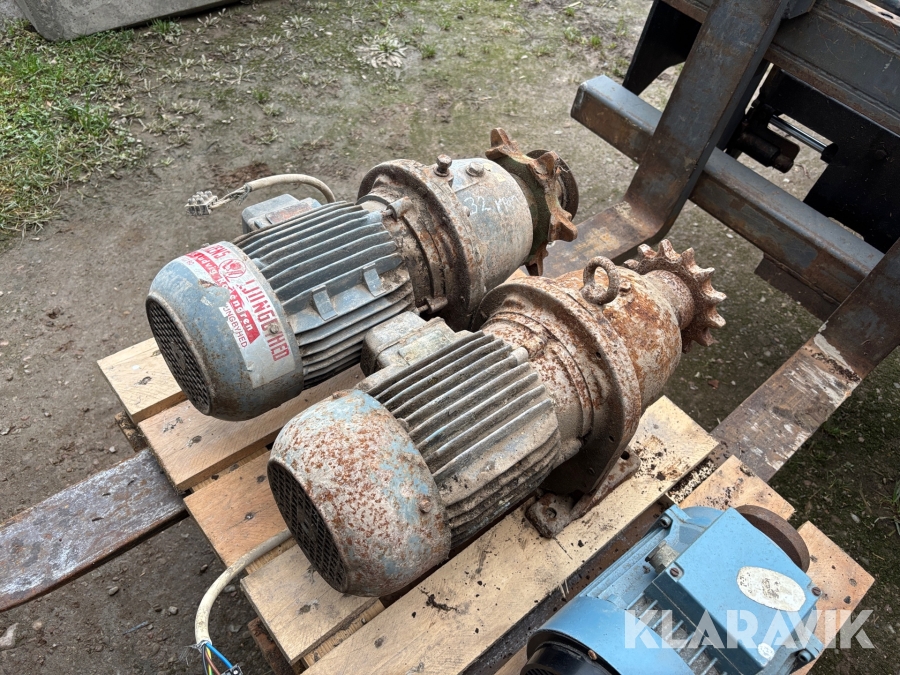 Kuggväxelmotor 2st